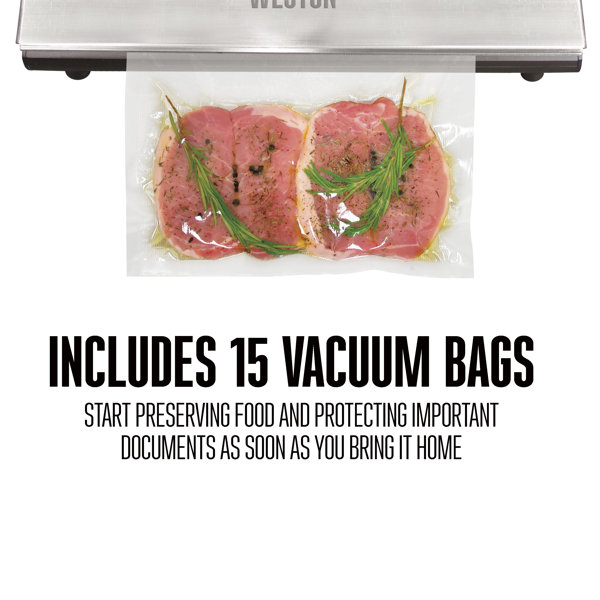 Weston Professional Advantage Vacuum Sealer & Reviews Wayfair
